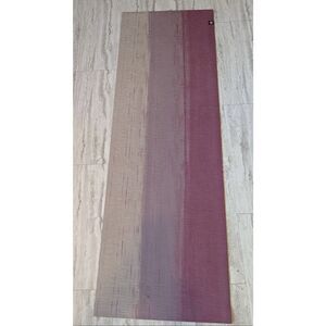 Manduka eKO Yoga Mat for Travel - Lightweight, Easy to Roll and Fold Ombre Pink